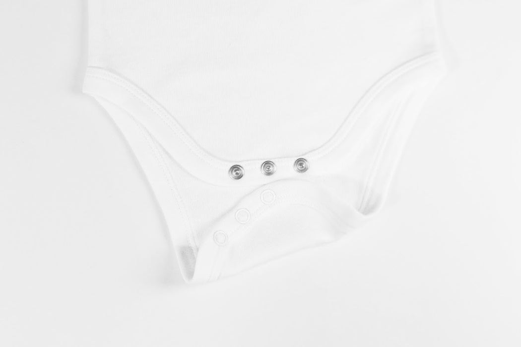 LITTLE PIPERS 3-PACK HUGGABLY SOFT CAMISOLE ONESIES - WHITE UNDERSHIRTS LITTLE PIPERS