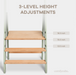 Kids Step Stool for Ages 3+ in Sage Step Stool Comfy Cubs