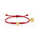 LIOHR BABY BRACELET MEANINGFUL TRADITION. HANDMADE WITH RED THREAD . GOLD HEART BRACELET LIOHR