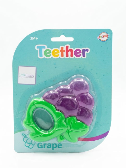 PLAYKIDIZ BABY TEETHER . GRAPE TEETHERS PLAYKIDIZ