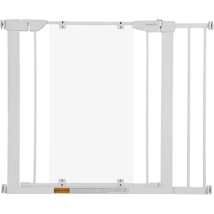 EVENFLO EASY WALK-THRU GATE - CLEAR - PRESSURE MOUNTED GATE EVENFLO