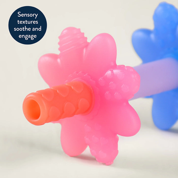 ITZY RITZY TEENSY TUBES RATTLE AND TEETHER TEETHERS ITZY RITZY