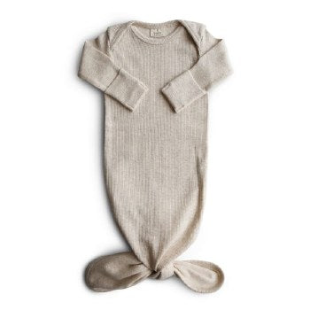Mushie - Ribbed Baby Gown