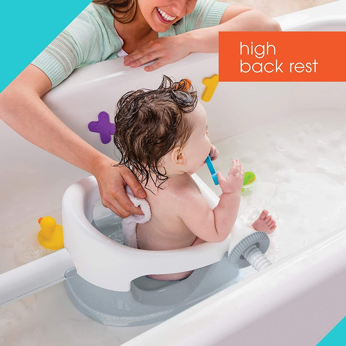 summer infant my bath seat grey SUMMER INFANT