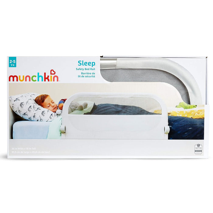 MUNCHKIN SLEEP BED RAIL - GREY