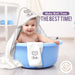 LITTLE PIPERS HOODED TOWEL SET - BEBE DESIGN, WHITE