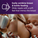 PHILIPS AVENT NATURAL BABY BOTTLE WITH NATURAL RESPONSE NIPPLE (SLOW FLOW, FLOW 2) FEEDING AVENT