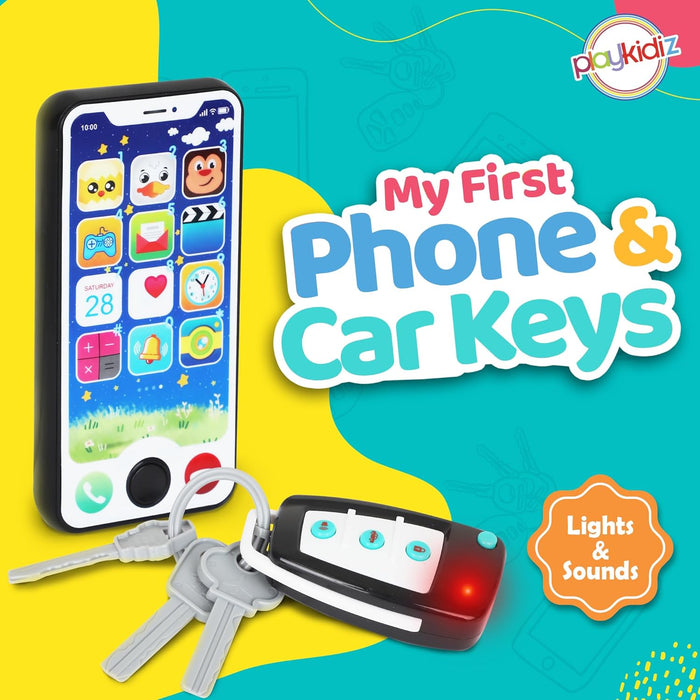 PLAYKIDIZ MY FIRST PHONE & CAR KEYS