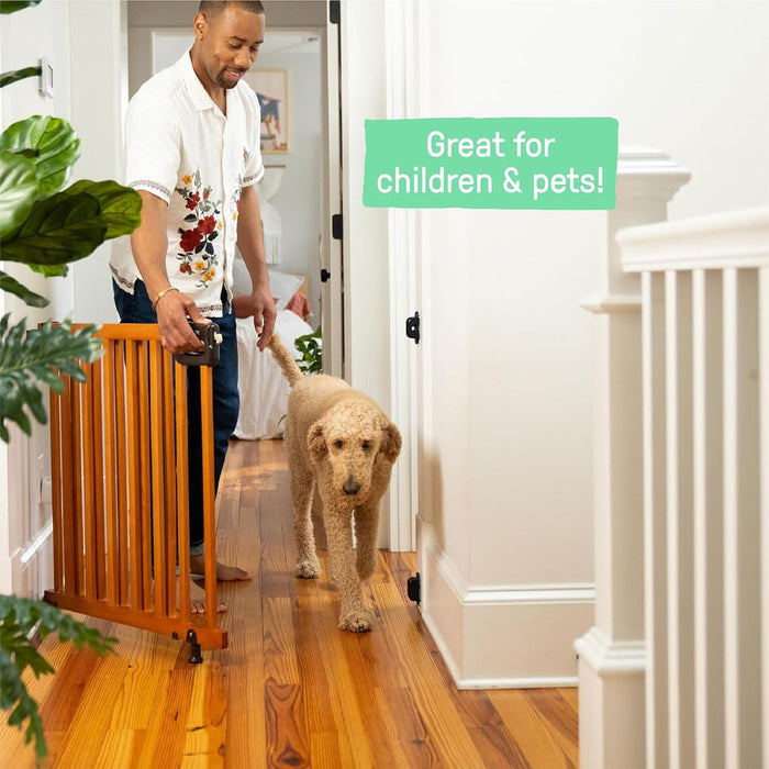 summer infant deluxe wood gate Ingenuity Stairway 48W Series Safety Gate