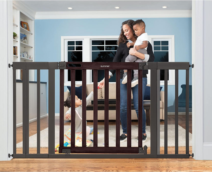 lowes summer infant gate SUMMER INFANT WEST END SAFETY GATE — Little Luxury