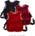 BIBBYSITTER BABY BIB AND SAFETY HARNESS FOR BABIES AND TODDLERS RED - LARGE