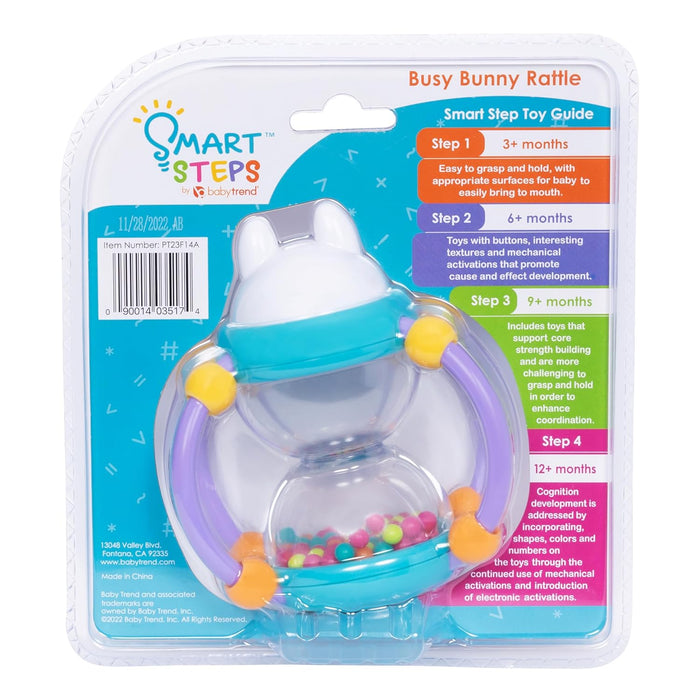 SMART STEPS BY BABY TREND BUSY BUNNY RATTLE TOYS SMART STEPS