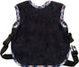 BIBBYSITTER BABY BIB AND SAFETY HARNESS FOR BABIES AND TODDLERS NAVY - MEDIUM