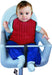 BIBBYSITTER BABY BIB AND SAFETY HARNESS FOR BABIES AND TODDLERS RED - SMALL