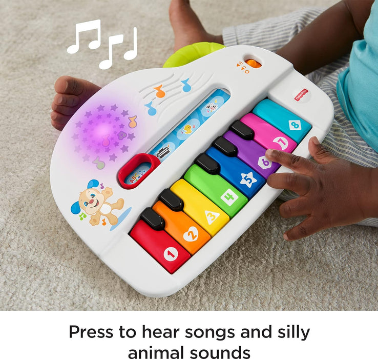 FISHER PRICE LAUGH AND LEARN SILLY SOUNDS LIGHT UP PIANO