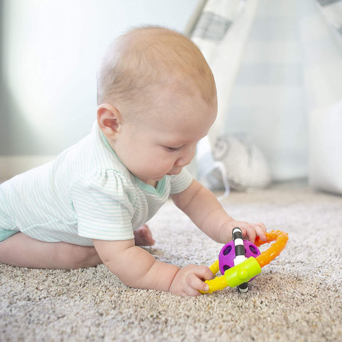 SPIN AND CHEW FLEX RING RATTLE