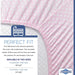 ABSTRACT FITTED SHEET POLKA DOT PINK FOR PORTABLE CRIB - 24" X 38`