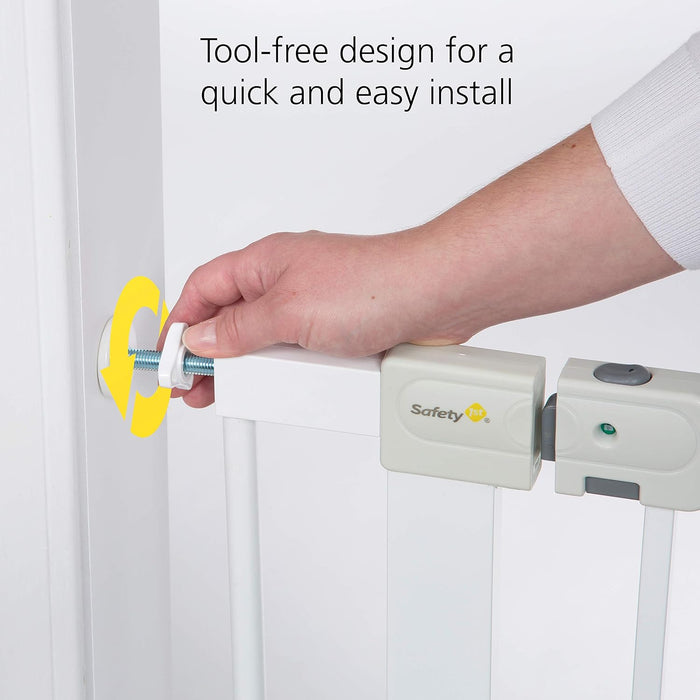 SAFETY 1ST EASY INSTALL AUTO-CLOSE GATE - WHITE