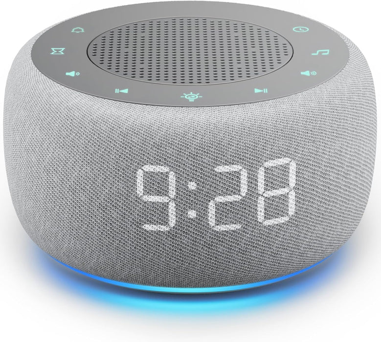 YIDLID ALARM CLOCK SOUND MACHINE . GREY SOUND MACHINE YIDLID