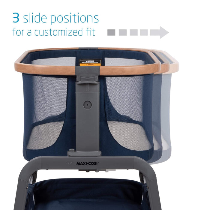 maxi cosi iora bassinet mattress cover Maxi-Cosi Iora Bedside Bassinet, Essential Blue