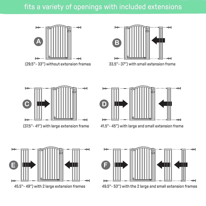 summer infant gate extension SUMMER INFANT EXTRA TALL & WIDE SAFET BABY GATE, GRAY — Little Luxury