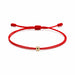 LIOHR BABY BRACELET MEANINGFUL TRADITION. HANDMADE WITH RED THREAD . GOLD BALL BRACELET LIOHR