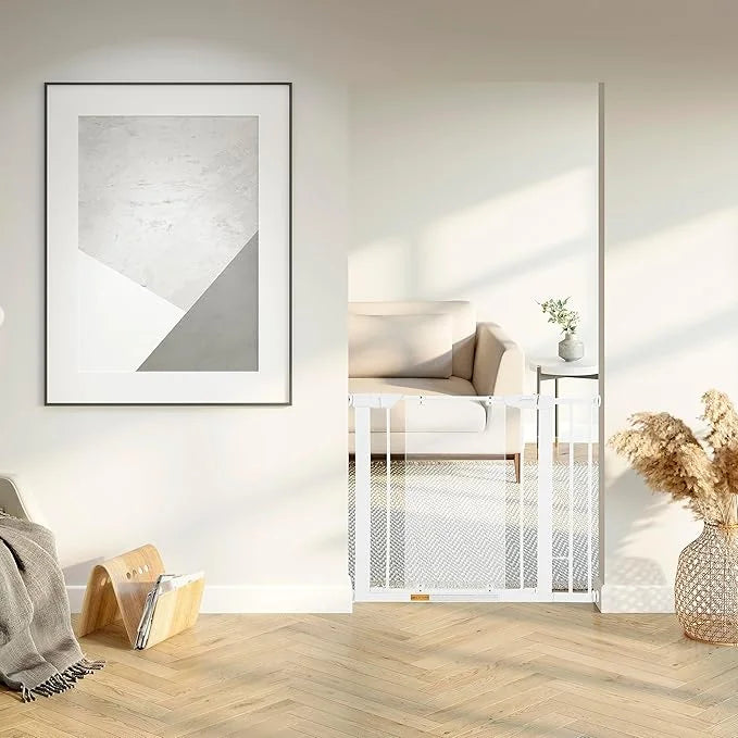 EVENFLO EASY WALK-THRU GATE - CLEAR - PRESSURE MOUNTED GATE EVENFLO