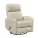 BABYLUXE SLEEK SWIVEL GLIDER RECLINING CHAIR . CREAM GLIDER BABYLUXE