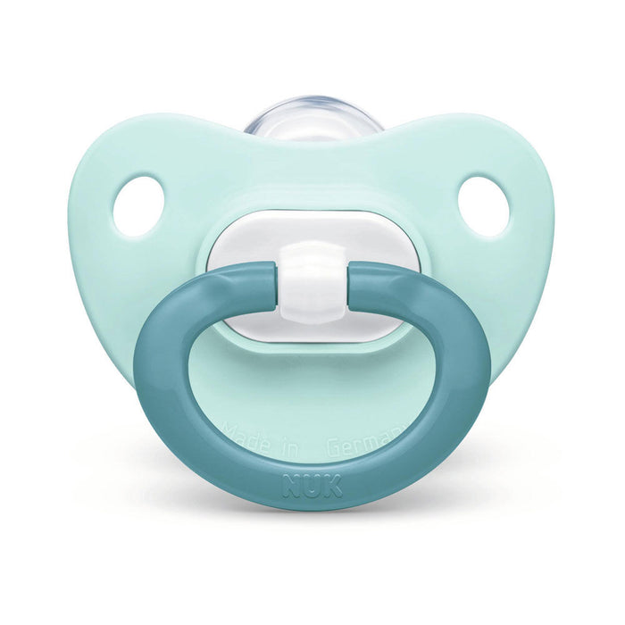 NUK ORTHODONTIC PACIFIERS, 0-6 MONTHS, 2 PACK, ASSORTED COLORS