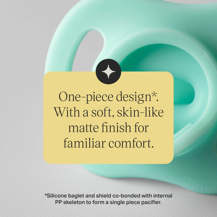 TOMMEE TIPPEE ULTRALIGHT STAY PUT SILICONE PACIFIER 6-18M - 2PK PACIFIER TOMMEE TIPPEE