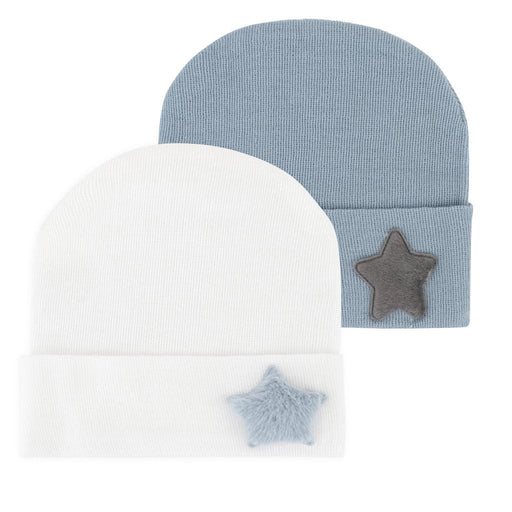 ELY`S & CO 2PCK HATS BLUE