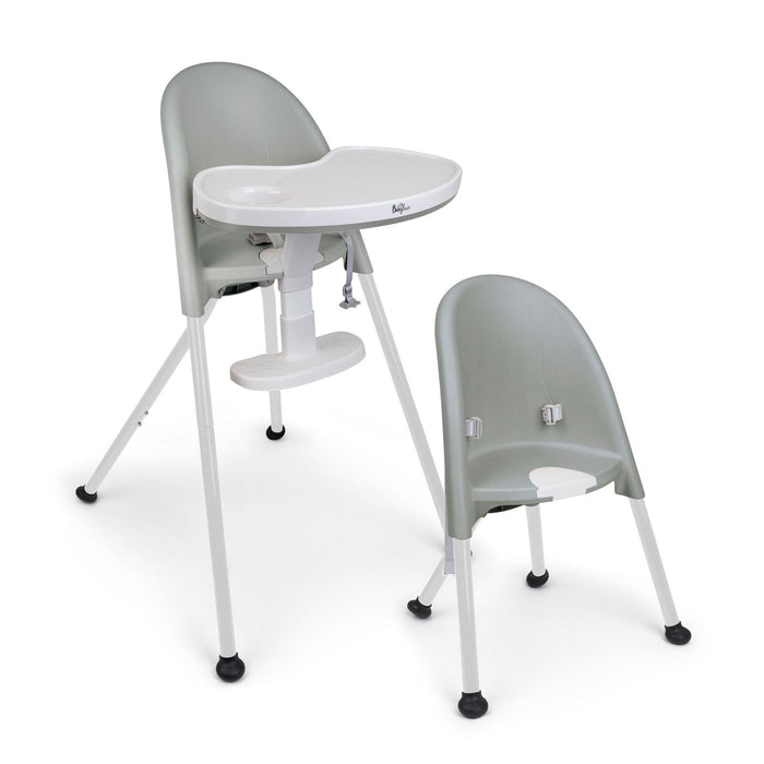 BABYLUXE HIGH CHAIR SEGLONIA 3-IN-1 FOLDING HIGH CHAIR, 3-POINT HARNESS