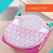 SUMMER INFANT DELUXE BABY BATHER, PINK BUBBLE WAVE