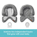 HEAD SUPPORT GREY