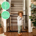 SUMMER INFANT MODERN HOME WALK-THRU SAFETY BABY GATE, ESPRESSO