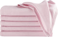 LITTLE PIPERS BIRDEYE FLATFOLD DIAPERS - 6 PACK - PINK