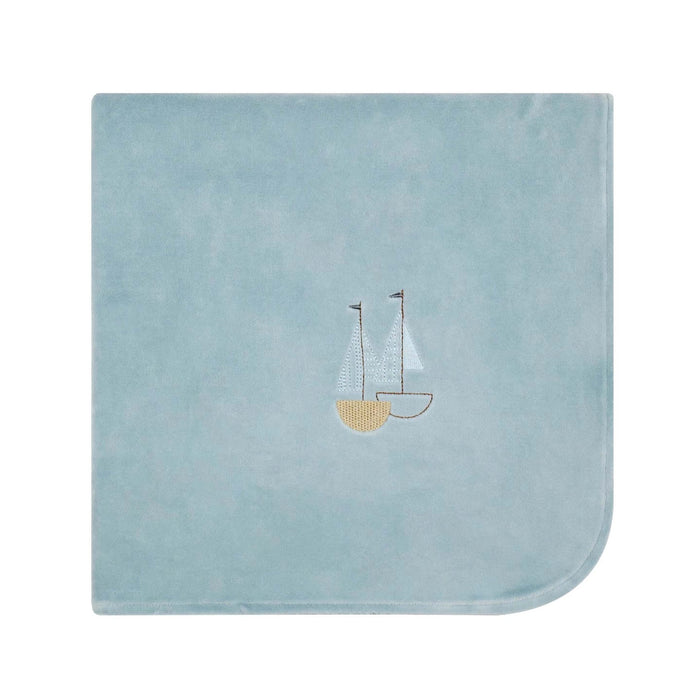 Embroidered Butterfly/ Boat Footie and Hat Baby & Toddler Tricot Bebe