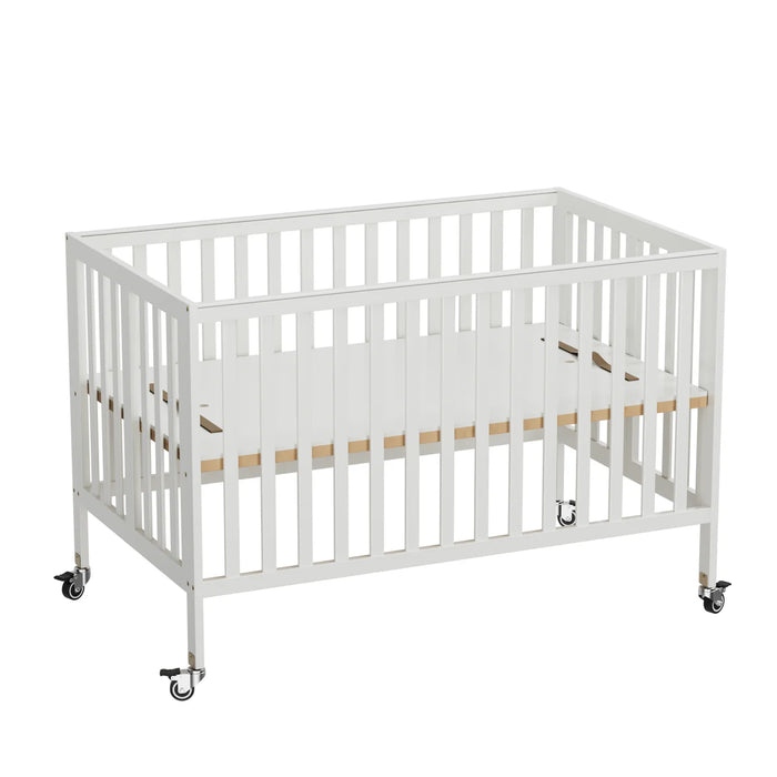 FIZZY FULL-SIZE FLAT TOP FOLDING CRIB 28-52" FURNITURE FIZZY BABY