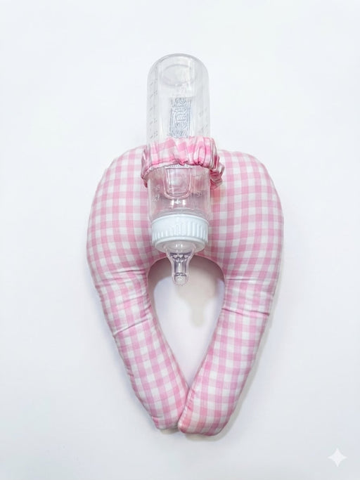 BOTTLE HOLDER PINK GINGHAM GEAR THE BOTTLE HOLDER