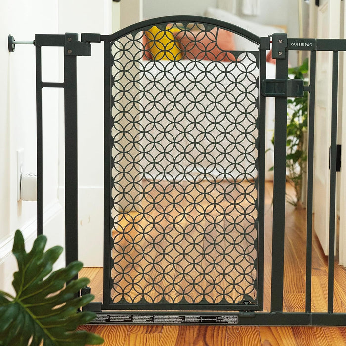 summer infant multi use decorative extra tall walk thru gate SUMMER INFANT WALK-THRU GATE DECORATIVE MODERN HOME — Little Luxury