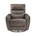 BABYLUXE COMFORT SWIVEL GLIDER RECLINING CHAIR . DARK BROWN GLIDER BABYLUXE