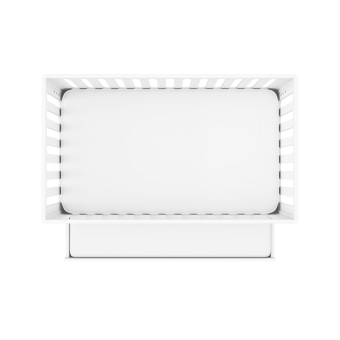 LULLA & LULLI 3-IN-1 CONVERTIBLE CRIB AND TRUNDLE CRIB HUSHCRIB