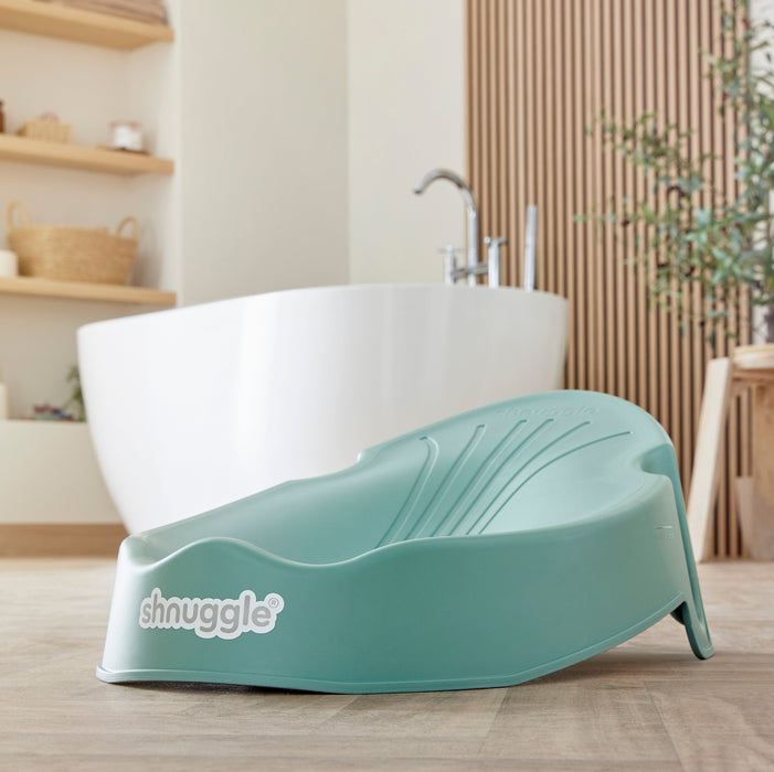 Shnuggle Newborn Baby Bath Support | Ergonomic, Non-Slip & Quick-Dry | From 0-3 months Bath M4A