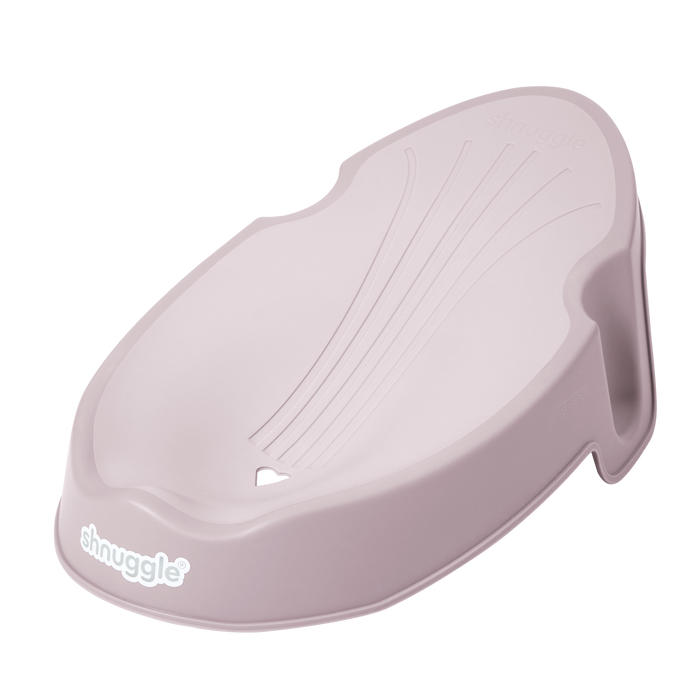 Shnuggle Newborn Baby Bath Support | Ergonomic, Non-Slip & Quick-Dry | From 0-3 months Blossom Bath M4A