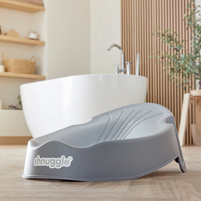 Shnuggle Newborn Baby Bath Support | Ergonomic, Non-Slip & Quick-Dry | From 0-3 months Bath M4A