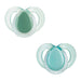 TOMMEE TIPPEE NIGHT TIME GLOW IN THE DARK PACIFIERS (18-36M, 2 COUNT) PACIFIERS TOMMEE TIPPEE