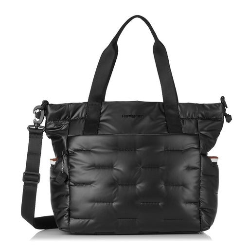 HEDGREN COCOON PUFFER BLK BAG