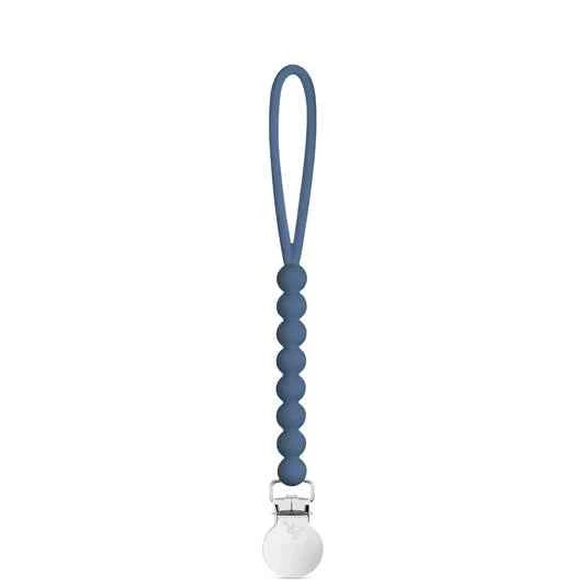 JOY GREEN PACIFIER CLIP . NAVY PACI CLIP JOY GREEN