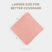 Baby Hooded Towels in Bold Blush Hooded Towels Comfy Cubs
