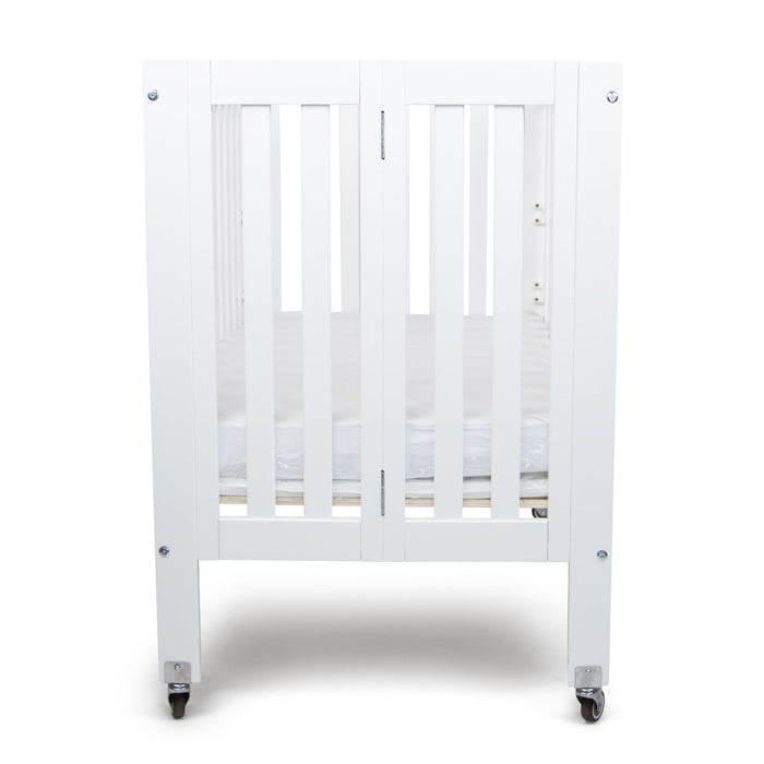 First Essentials Ruby Flat Top Portable Mini Crib